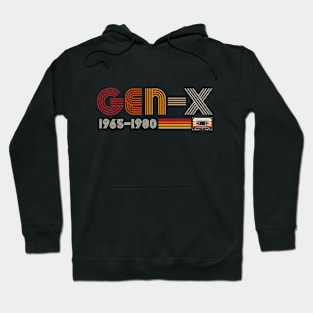Retro gen x Hoodie